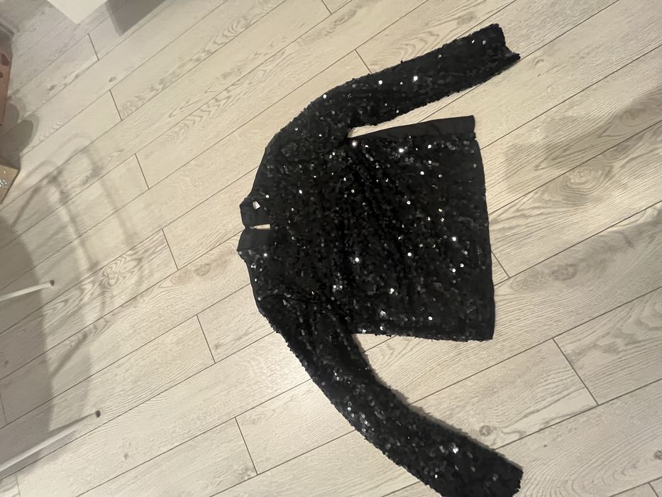 Блуза с пайети H&M