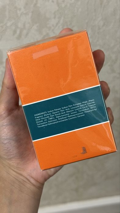 Мыло оригинал Hermes твердое