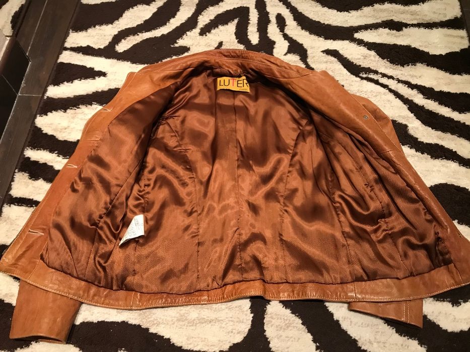 Дамско кожено яке S - M