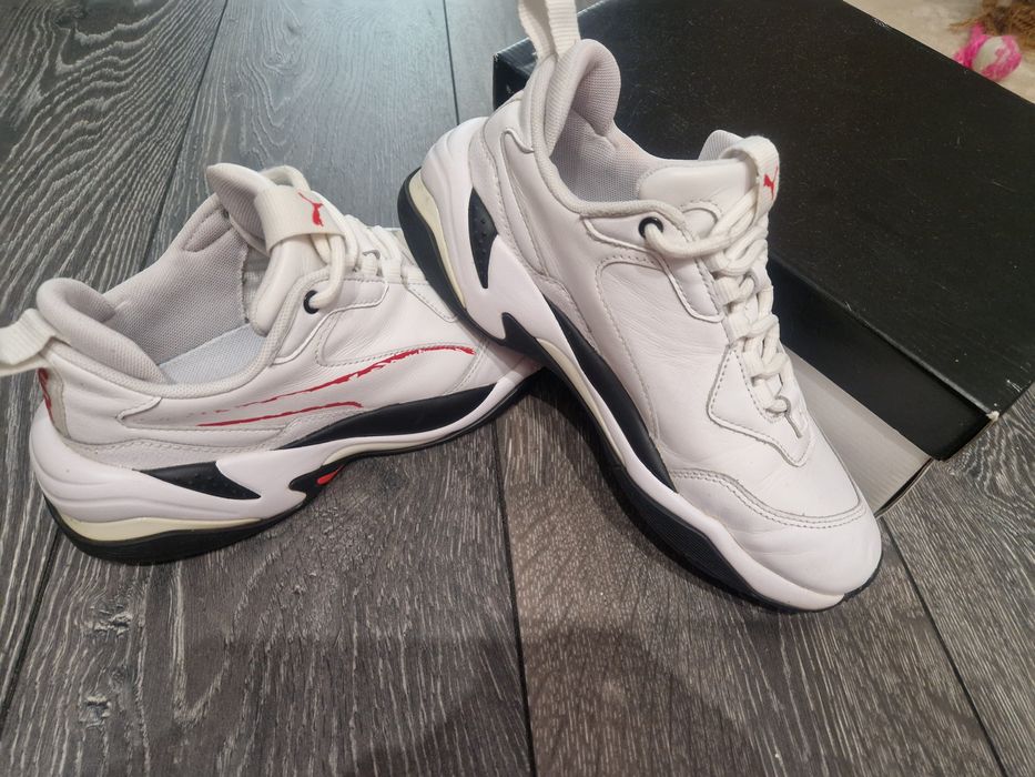 Маратонки естествена кожа