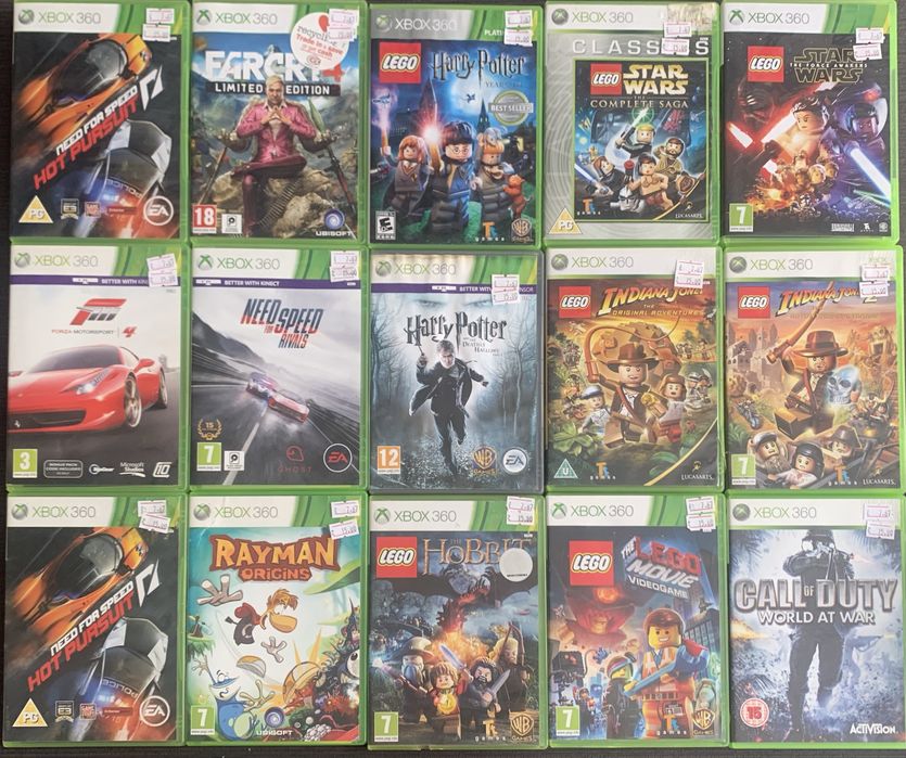 Xbox 360 ,игри  Xbox 360 - Lego, Moto, NFS  - 7.67€ (15.00 лв)