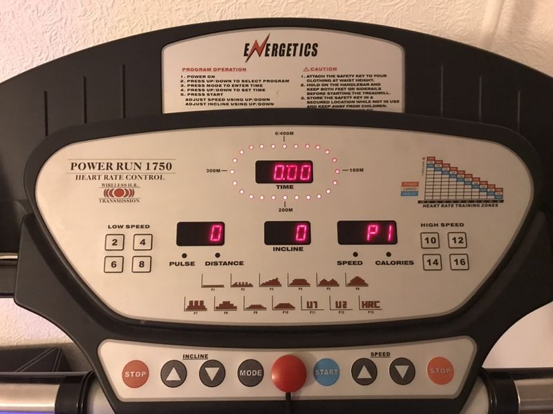 Електрическа пътека Energetics Power Run 1750 HRC