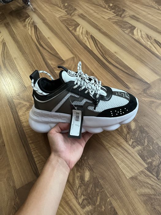 Versace chain reaction alb negru