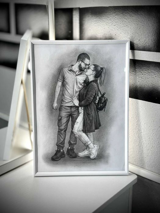 Tablouri desenat in creion BY MY TOON CREATIONS