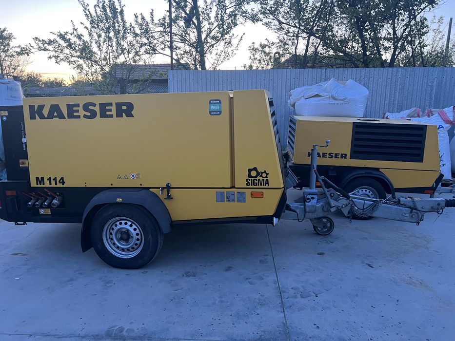 Inchiriere motocompresoare Atlas Copco / KaeserM125/M123/M43