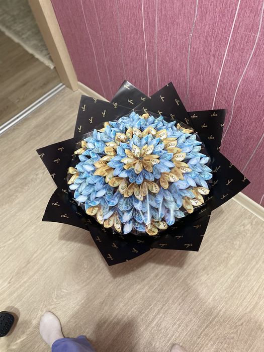 Денежный букетики ВАУ эмоций