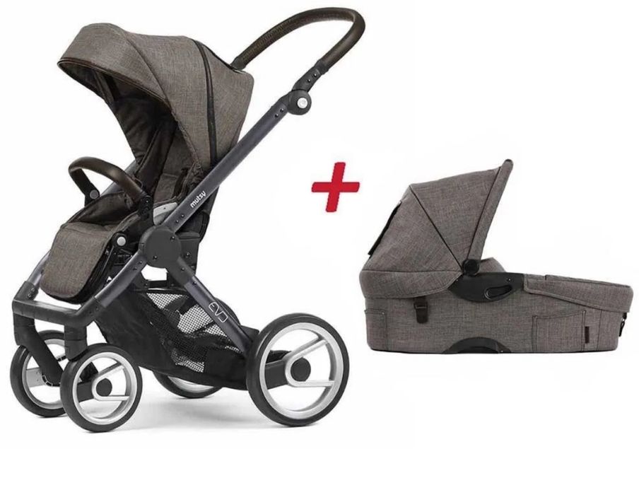 Детска количка Mutsy Evo - маслено зелен цвят