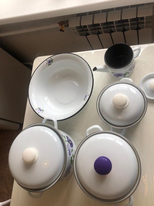 Посуда эмалированная