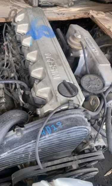 Двигатель RD28 турбо на Nissan Patrol y60 бек