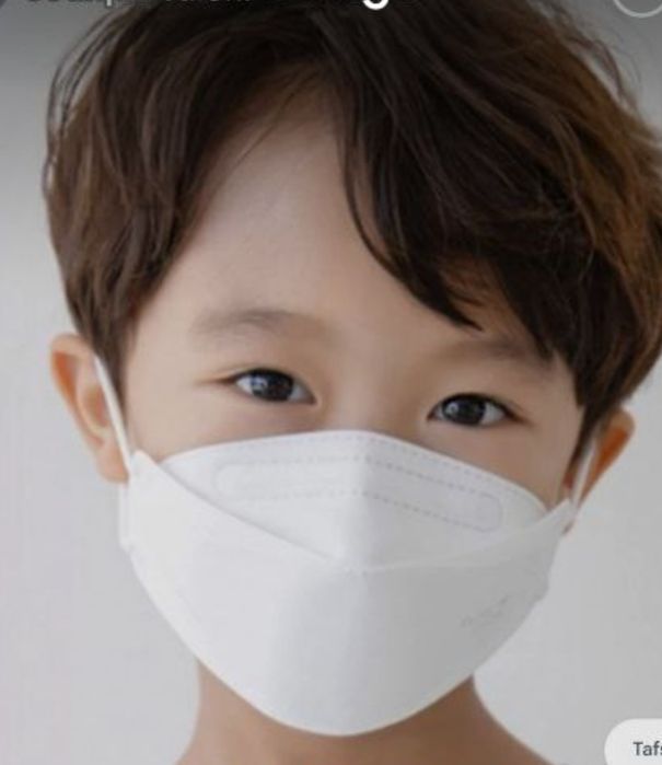 Детские медицинские маски для лица KF94  корея