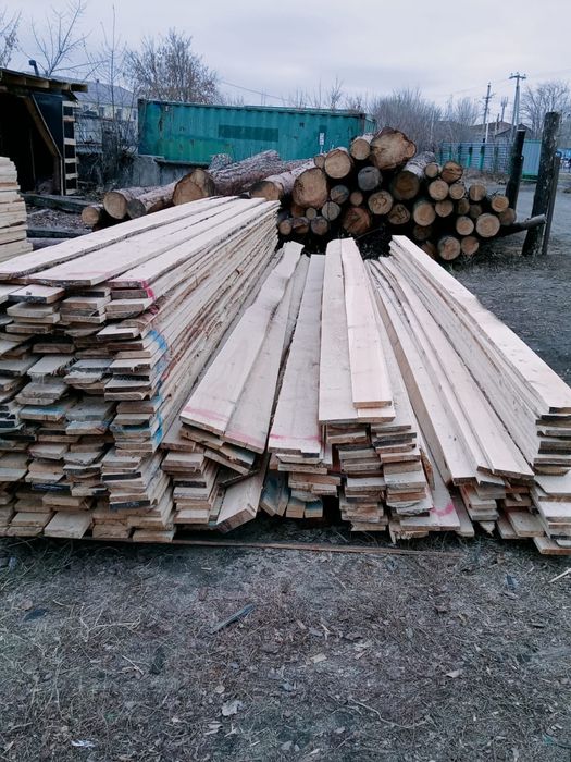Продам лес (доска обрезная и необрезная)