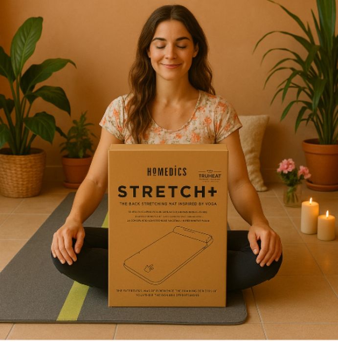 HoMedics Stretch,  иновативна постелка за разтягане и релаксация на гъ
