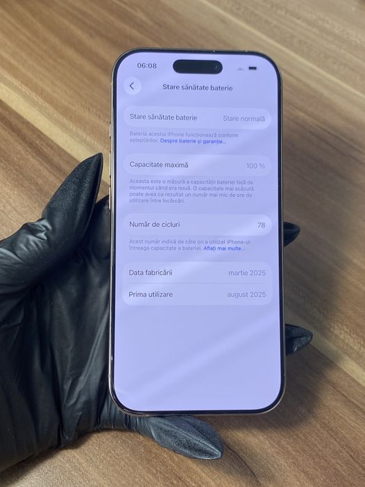 iPhone 16 Pro• 128 GB •Desert Titanium