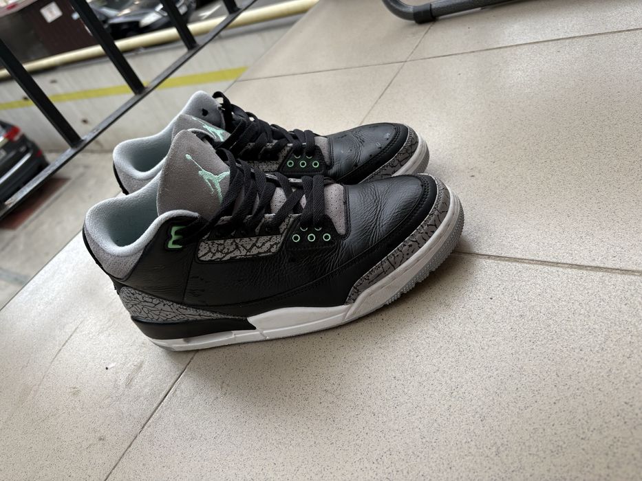 Air Jordan 3 retro Green Glow