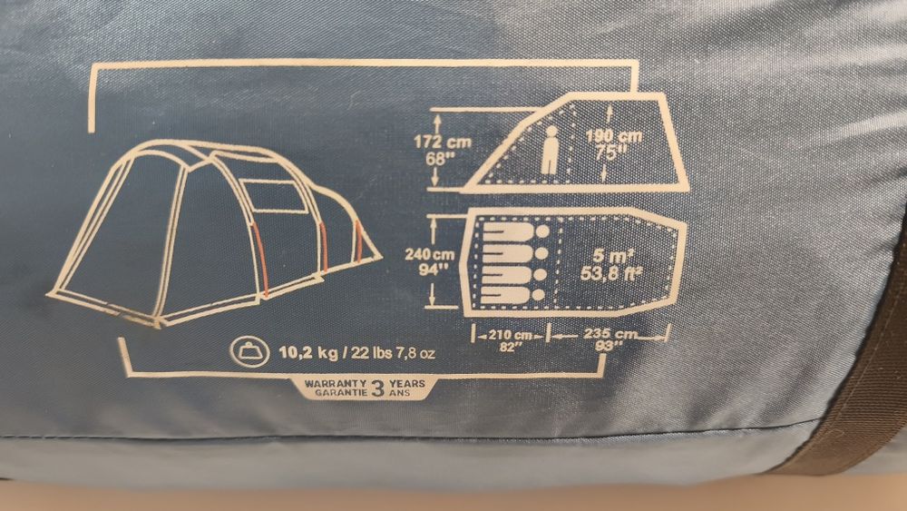 Tente(cort)de camping