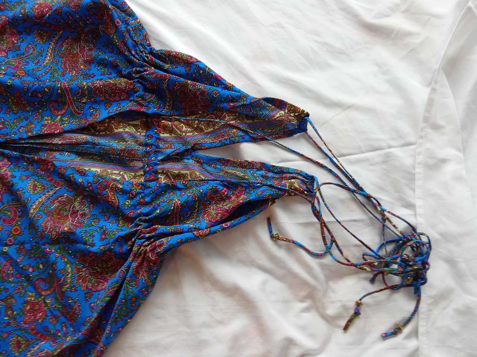 Рокля коприна бохо стил-20 евро.