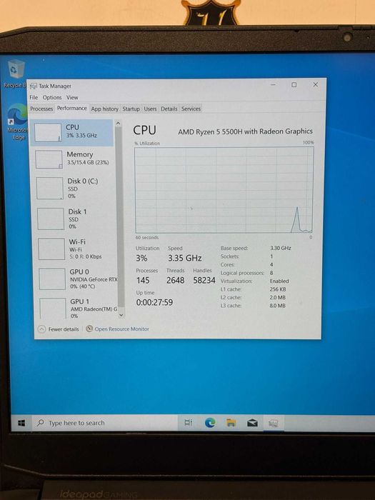 Hope Amanet P10/LAPTOP LENOVO iDEAPAD Gaming