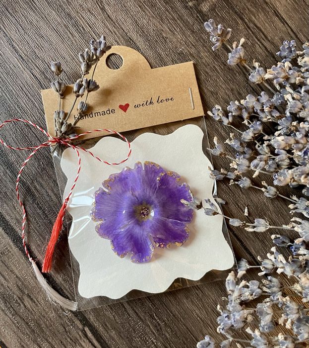 Broșă Floare Handmade