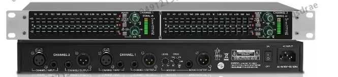 EQ stereo, 15 benzi per canal, iesire subwoofer ajustabila, nou