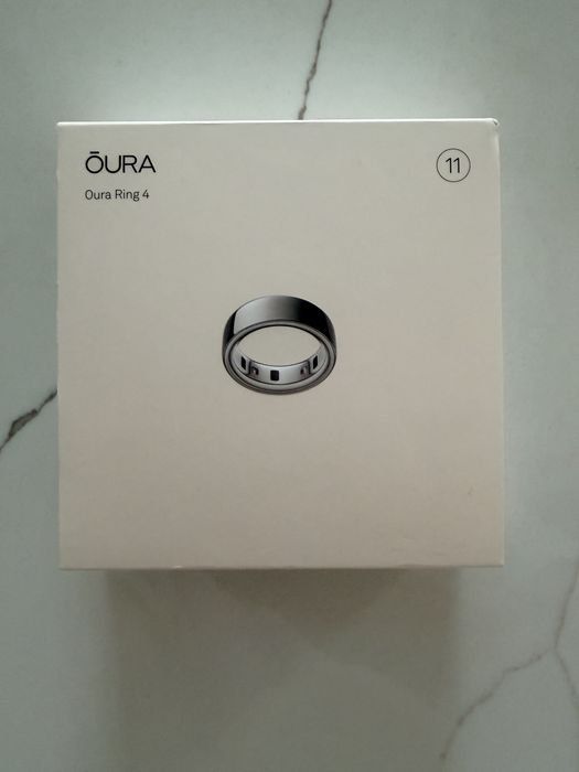 Новый Oura ring 4 silver, размер 11