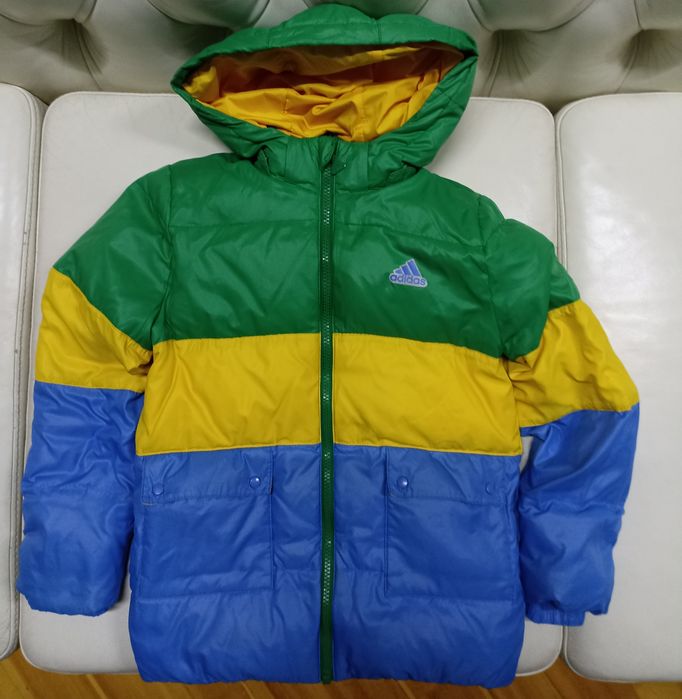 Куртка пуховик Nike(8-10), Adidas (8-9)