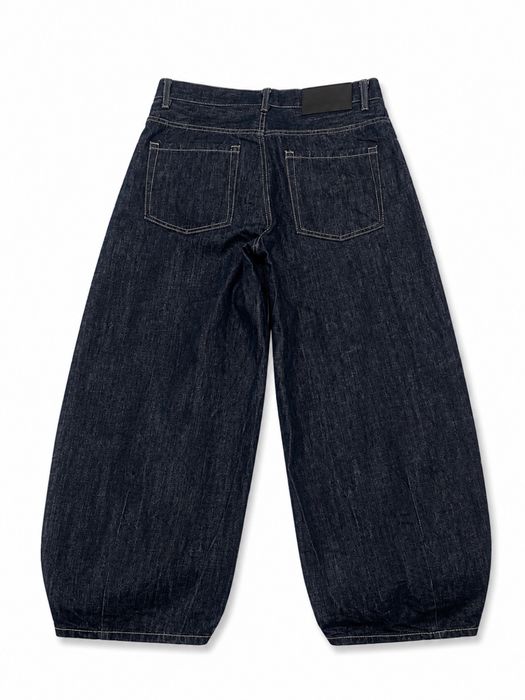 ZARA jeans raw denim baloon fit