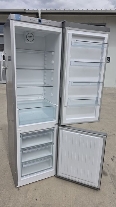 Хладилник с фризер Miele inox
