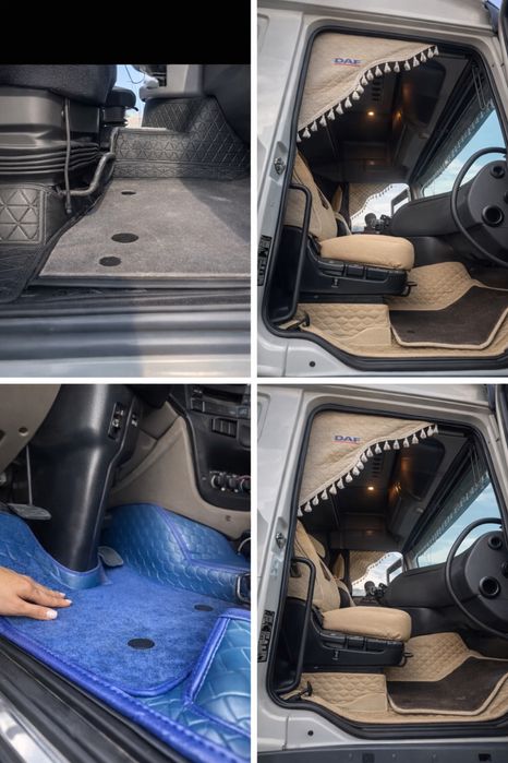 3д полики для грузовиков, Грузое авто, Полики, Ламбрикены, Шторки