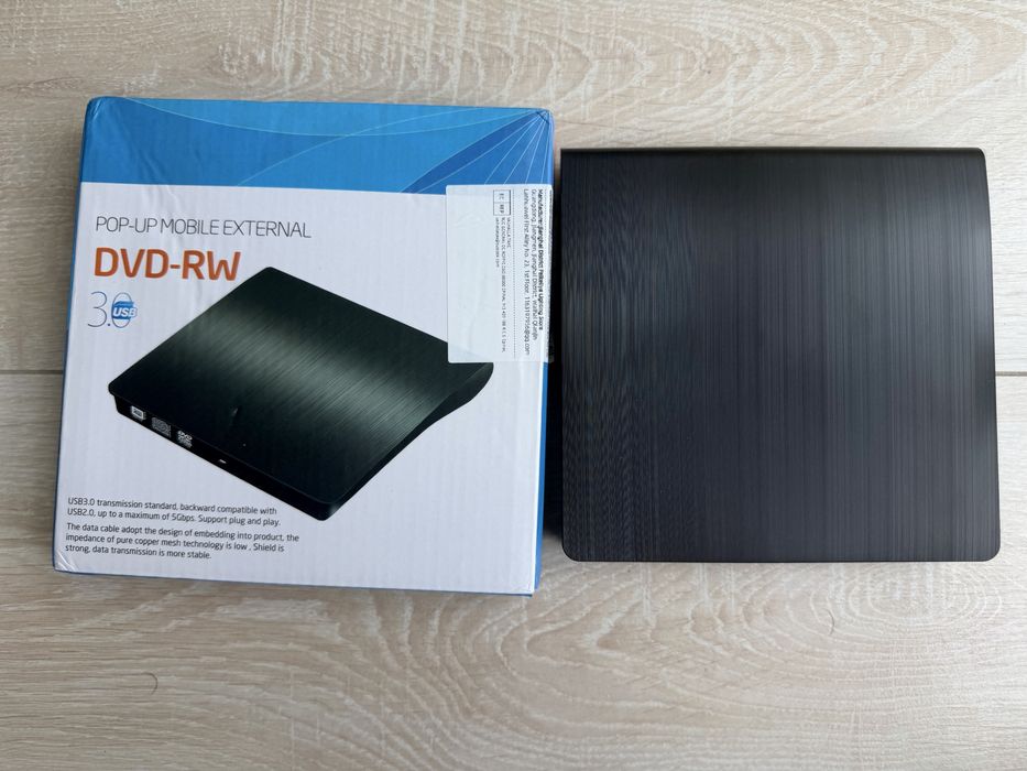Unitate optica externa slim DVD RW  USB 3.0 in cutie