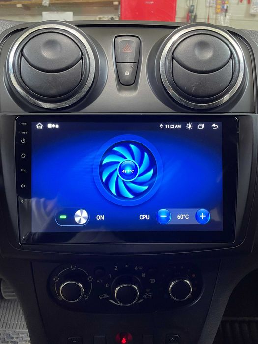 Navigatie Android Dacia Logan 2 Carplay Android Auto + Camera