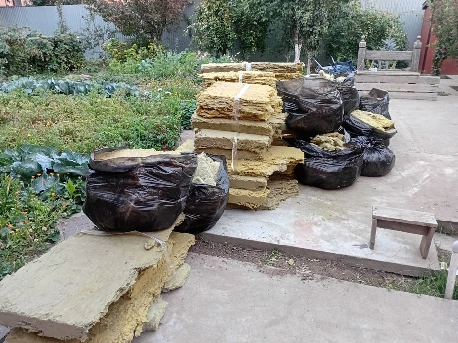 Срочно продам мин вату, 4 ,5м3(куб)