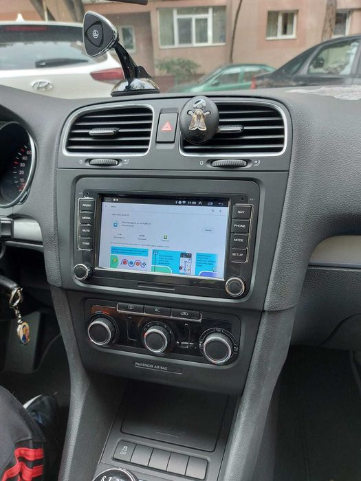Navigatie Android Golf 6 Waze YouTube GPS BT