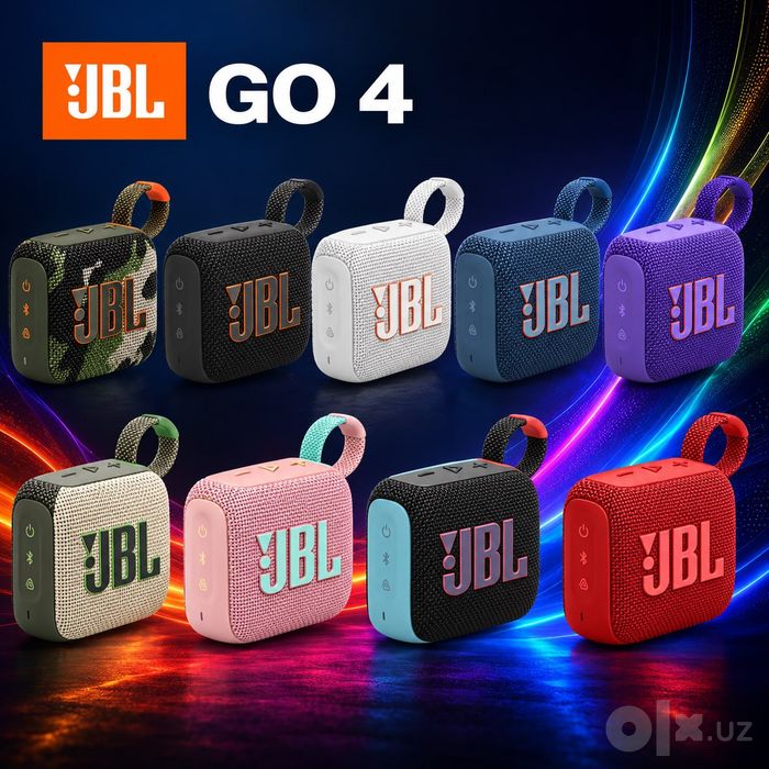 Портативная колонка JBL GO 4, Bluetooth 5.3, IP67