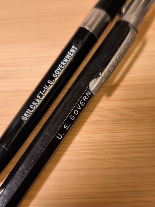 Set pix și creion mecanic, vintage, Skilcraft U.S. Government