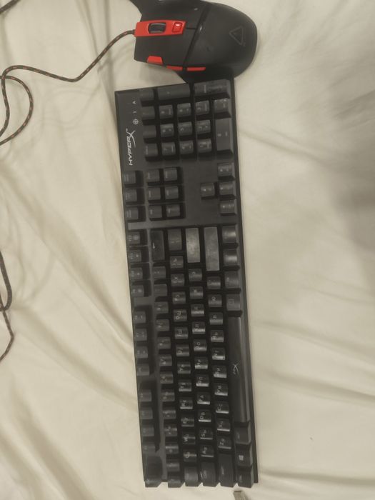 мышка canyon+ клавиатура Hyperx allow