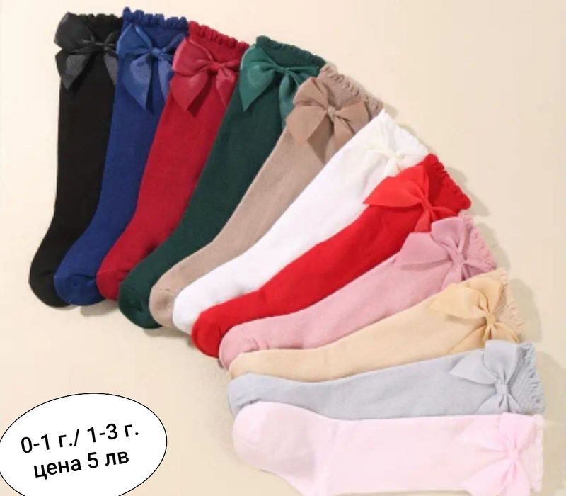 Детски и бебешки чорапки