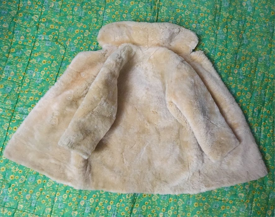 Шубка натуральная детская