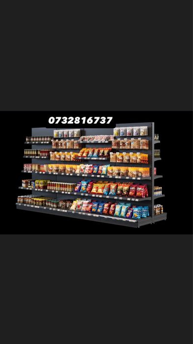 Rafruri metalice pentru magazin