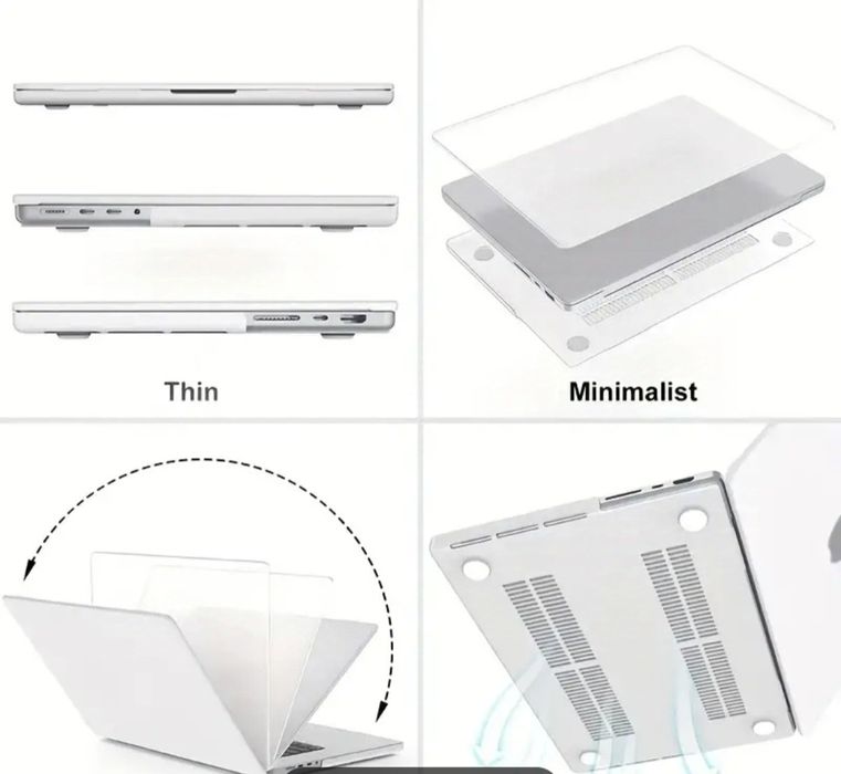 MacBook Air. Прозрачный защитный чехол