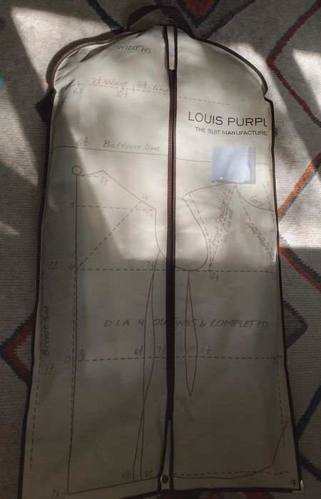 Costum mire, mărimea 52, Louis Purple