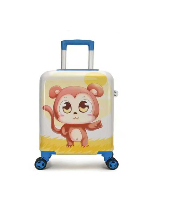 Комплект детски куфари Mercado Trade, Маймунка, Различни размери