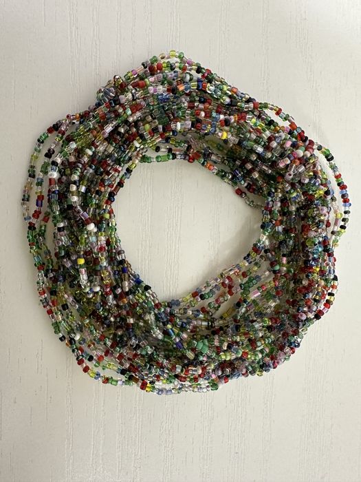 Бусы- украшение/ бисер/винтаж/ Чехословакия