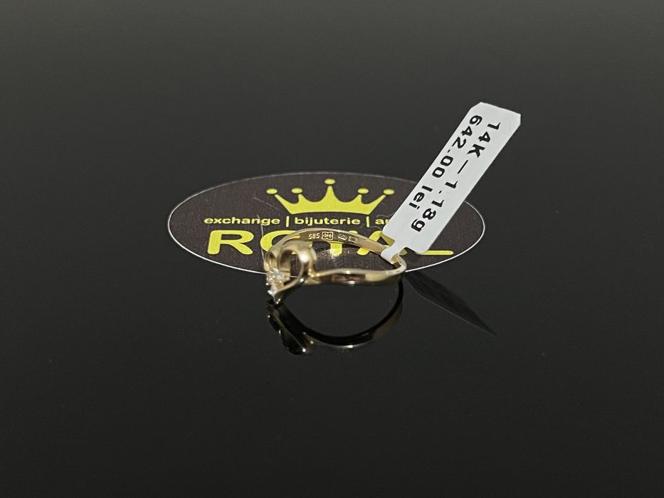Bijuteria Royal CB : Inel dama aur nou 14k 1,13gr