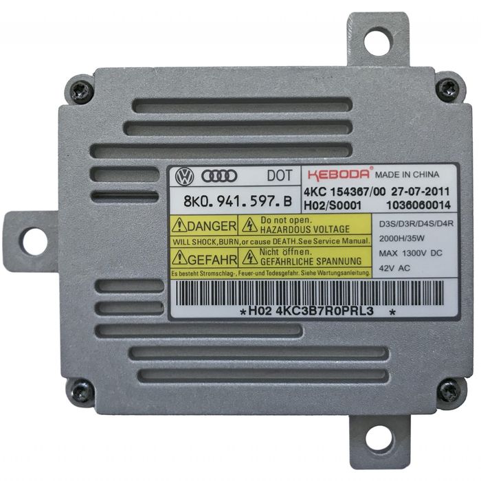 управление на ксенонови фарове Оригинален 8K0941597 B D3S D4S баласт