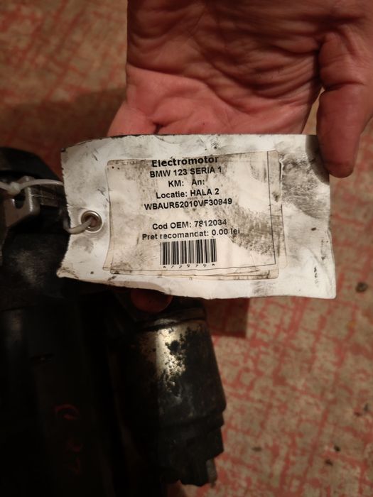 Vând electromotor BMW E 61