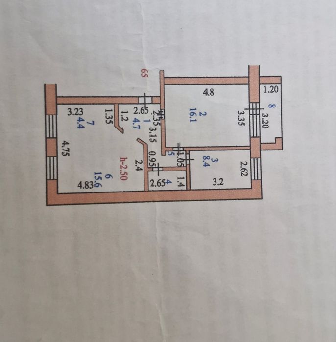 Продам 3-х комнатную квартиру