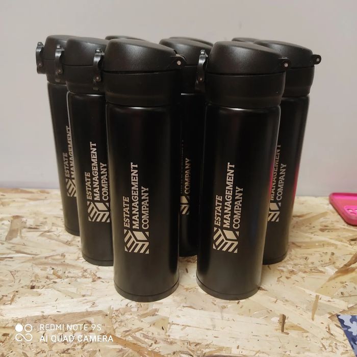 Подарк . Термос с нанесением.