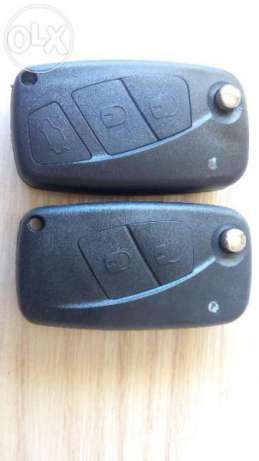 Кутийка за ключ за Фиат,Fiat-Stilo,Bravo,Brava-сгъваем с 3/2 бутона