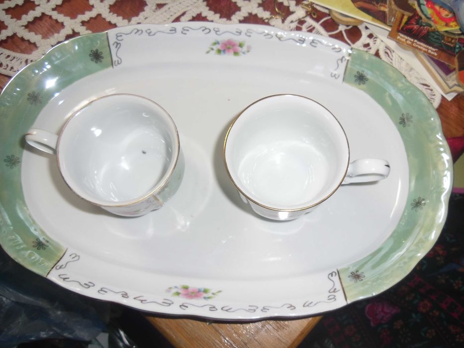 serviciu  pt cafea ,portelan fin ,vechi