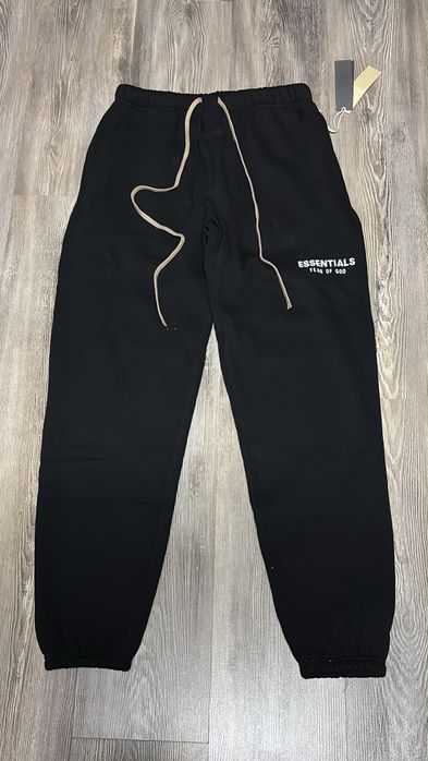 Pantaloni essentials negru